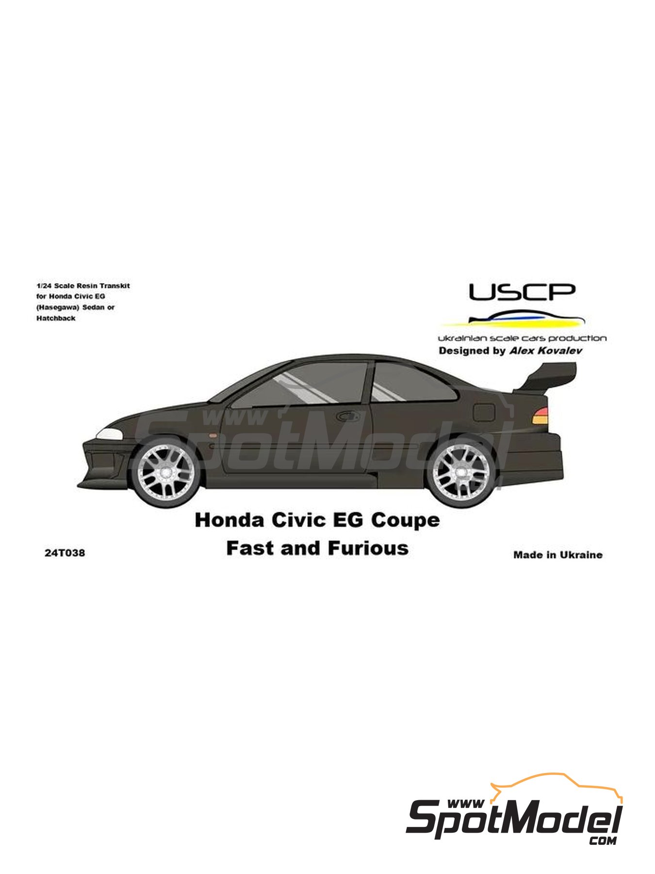 Honda civic 1 24